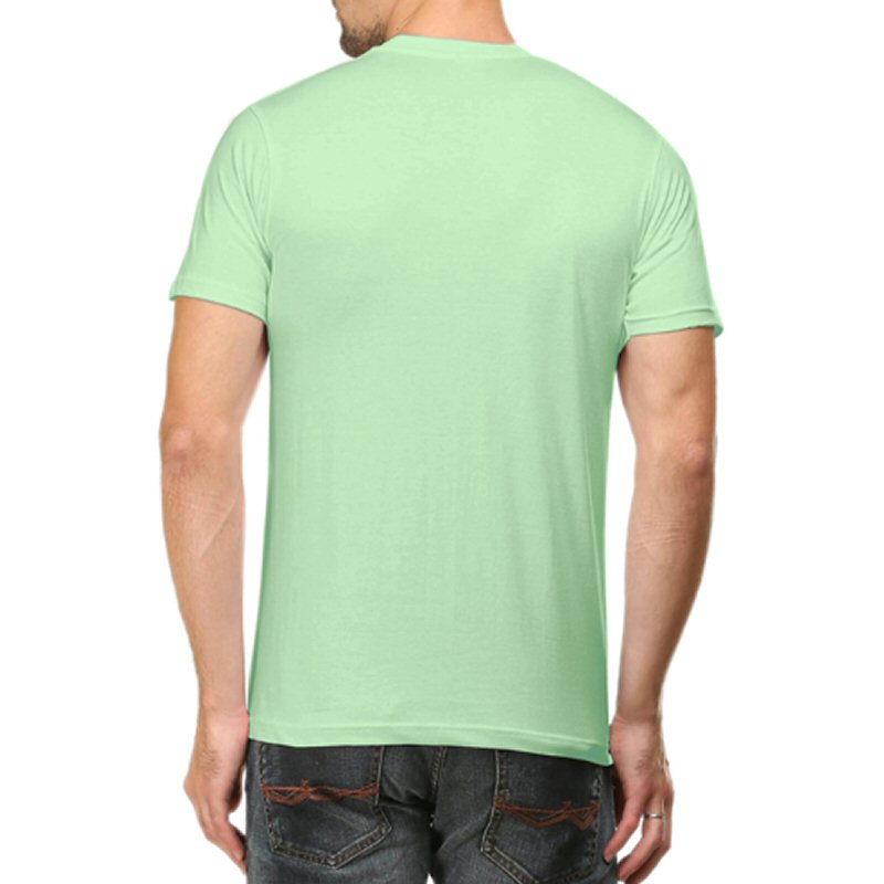 Jade Unisex Plain Cotton Round Neck T-shirt