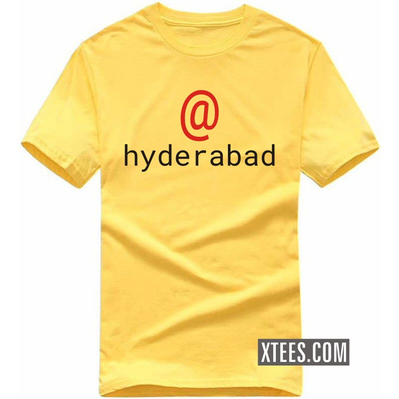 @ At hyderabad T Shirt