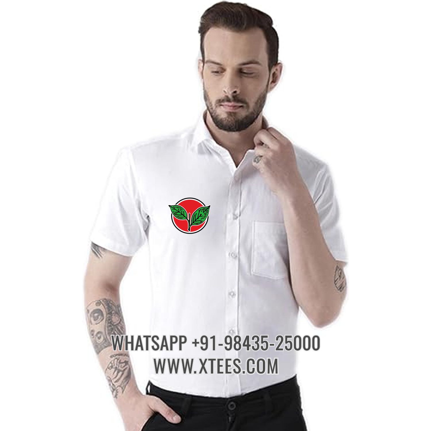 Anna Dravida Munnetra Kazhagam Admk Logo 2 Printed Shirt