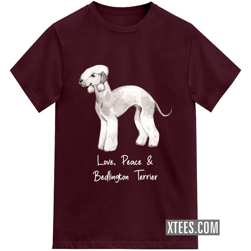 Bedlington Terrier Dog Printed Kids T-shirt Bedlington Terrier Dog Printed Kids T-shirt