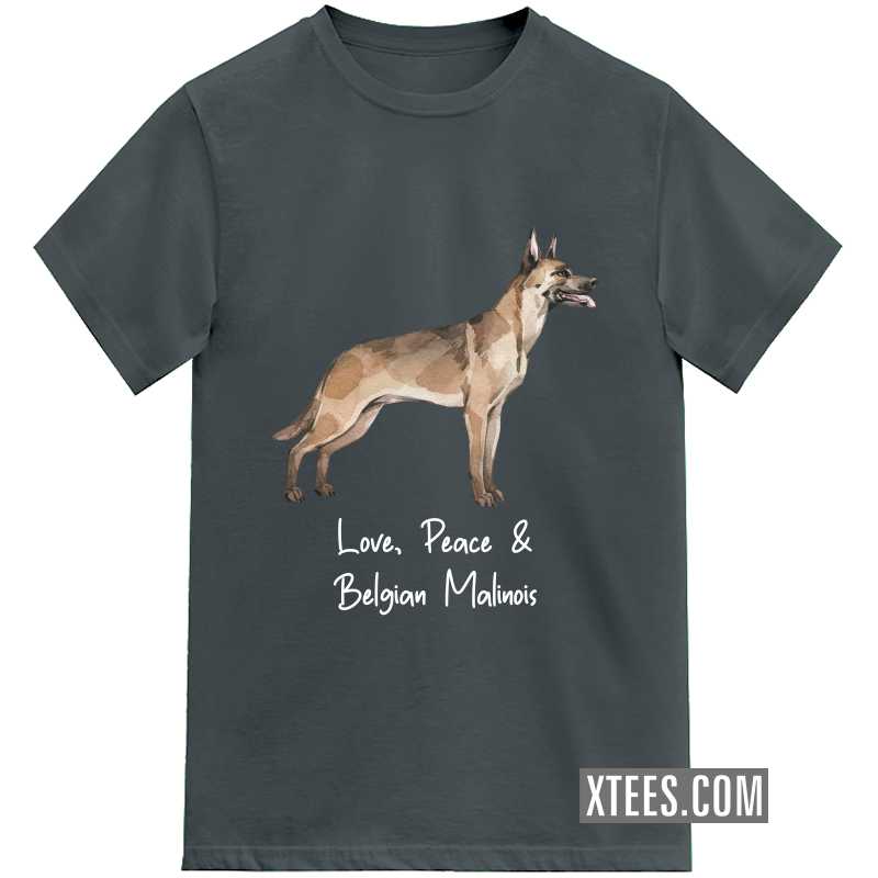 Belgian Malinois Dog Printed T-shirt