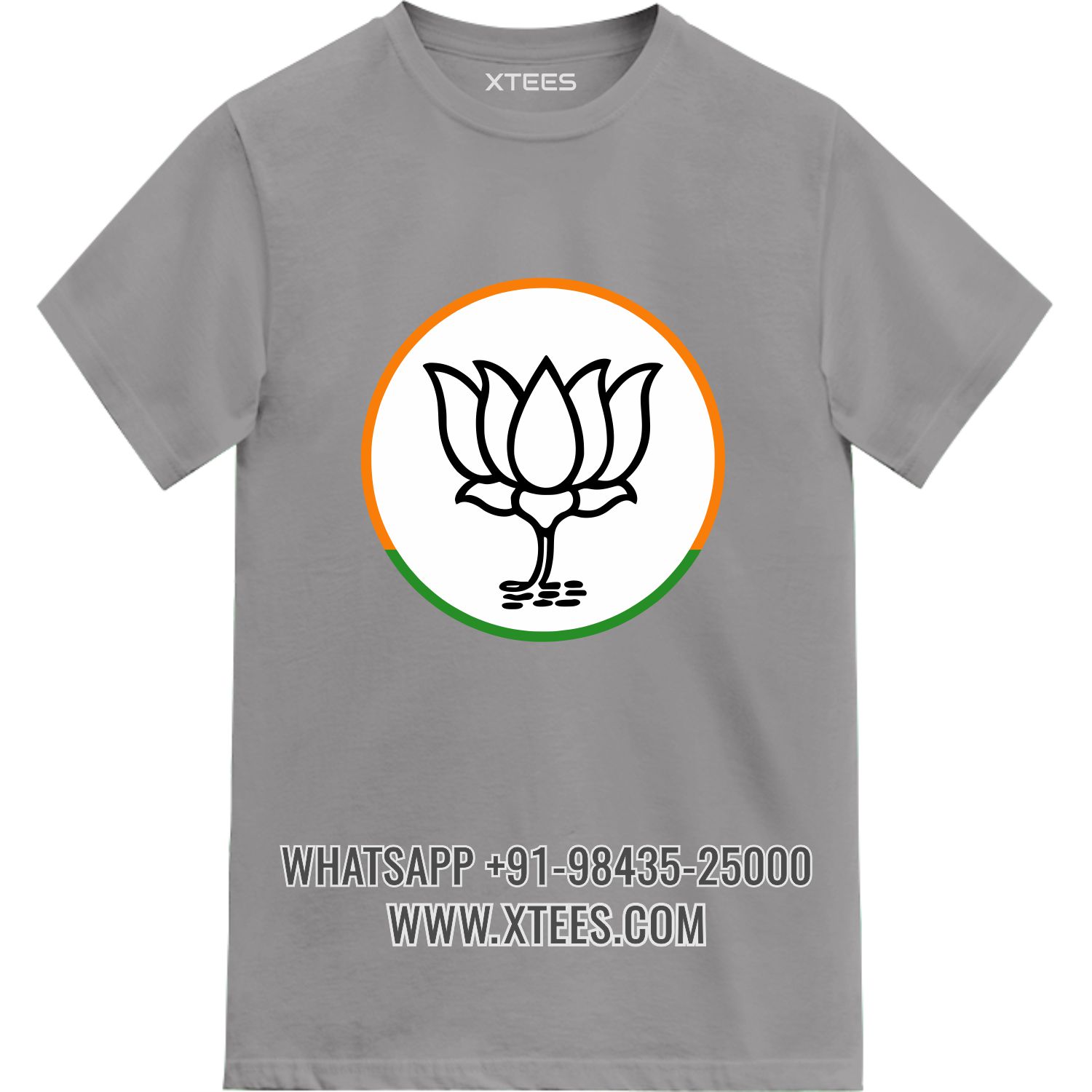 Bharatiya Janata Party BJP Logo 1 Printed T-shirt Bharatiya Janata Party BJP Logo 1 Printed T-shirt