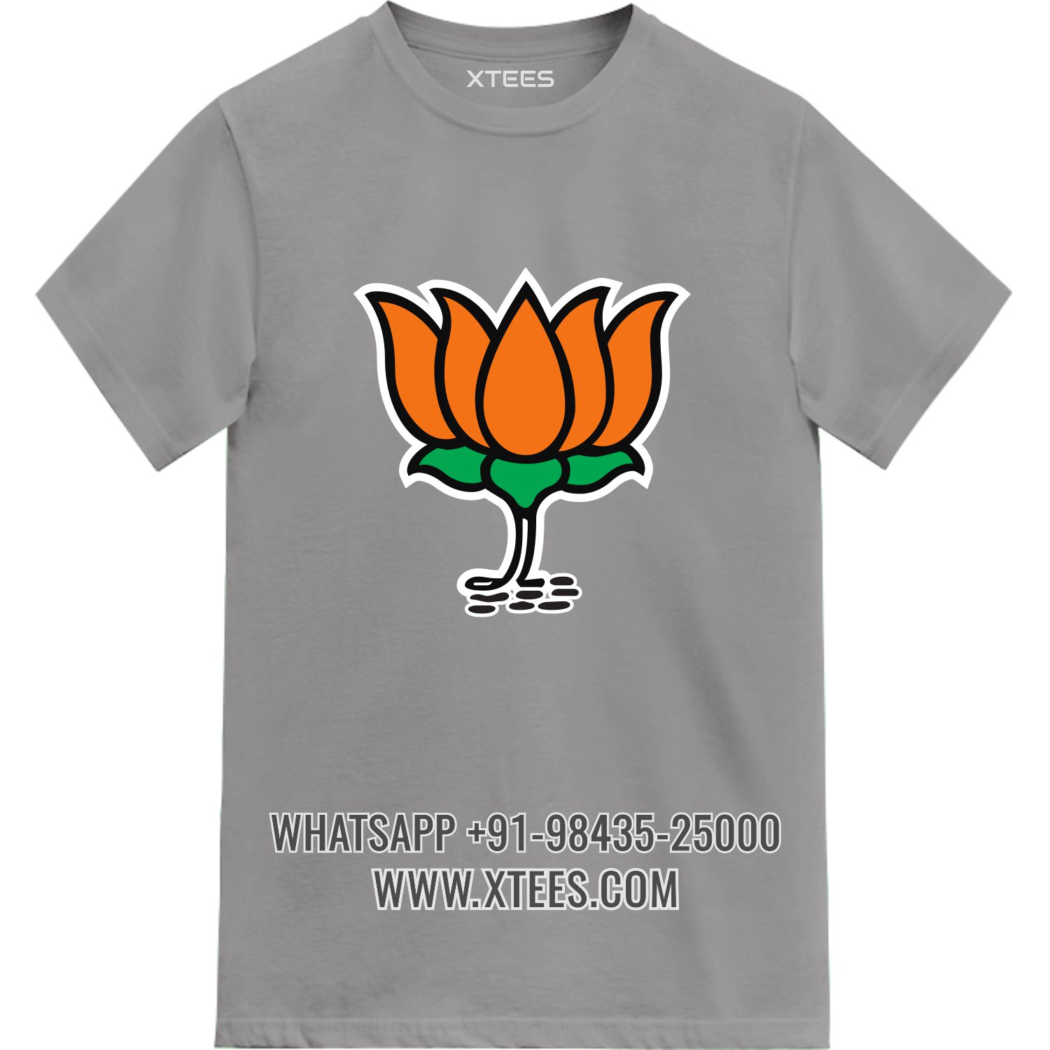 Bharatiya Janata Party Bjp Logo 2 Printed T-shirt Bharatiya Janata Party Bjp Logo 2 Printed T-shirt