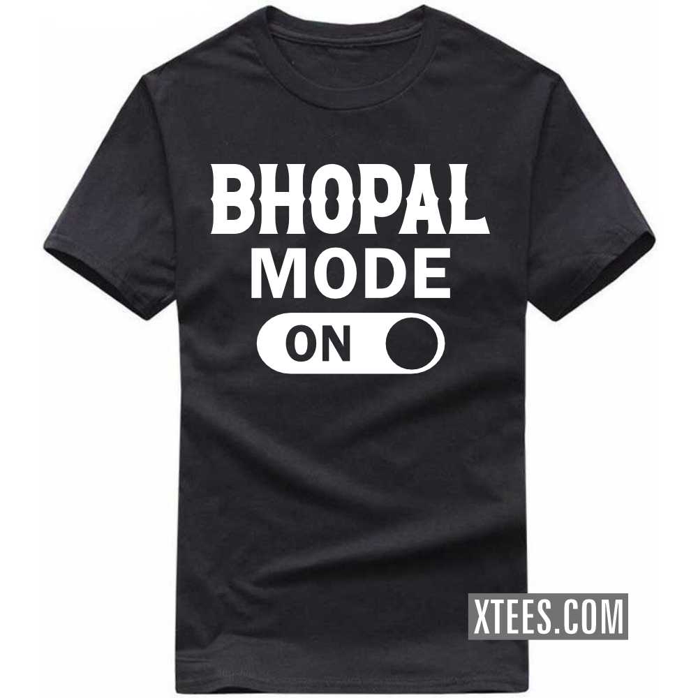 BHOPAL Mode On India City T-shirt BHOPAL Mode On India City T-shirt