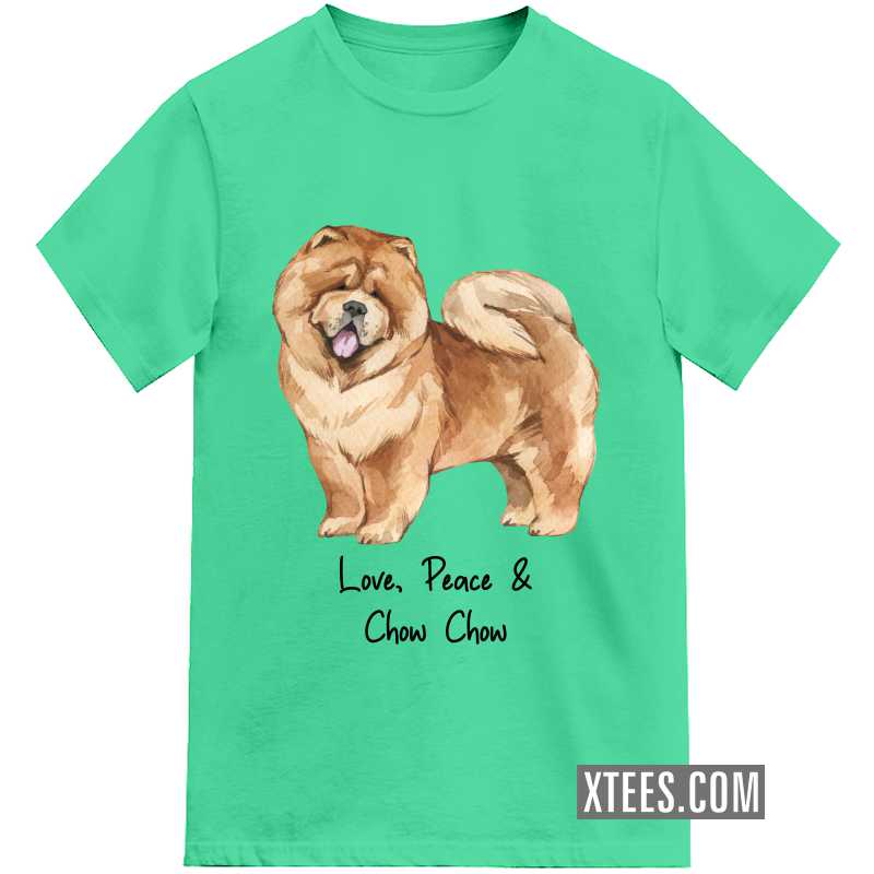 Chow Chow Dog Printed Kids T-shirt