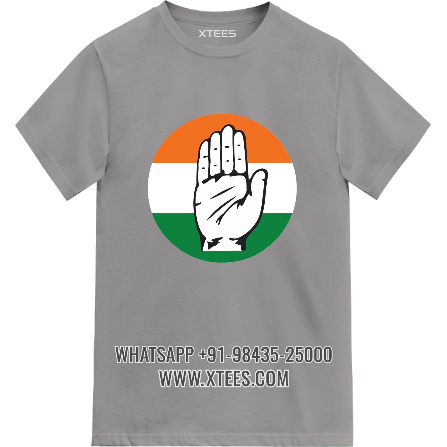 Congress Logo Printed T-shirt