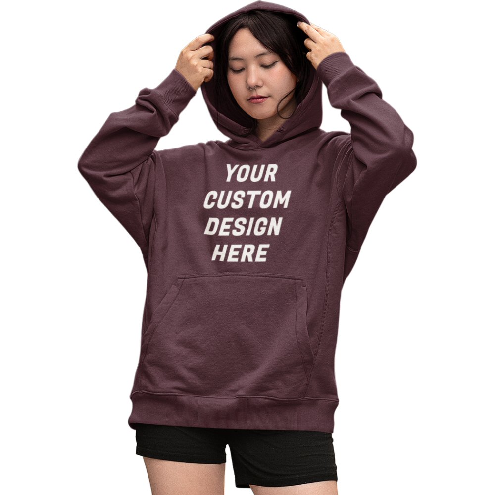Custom Printed Women Heavyweight Oversized Hoodie