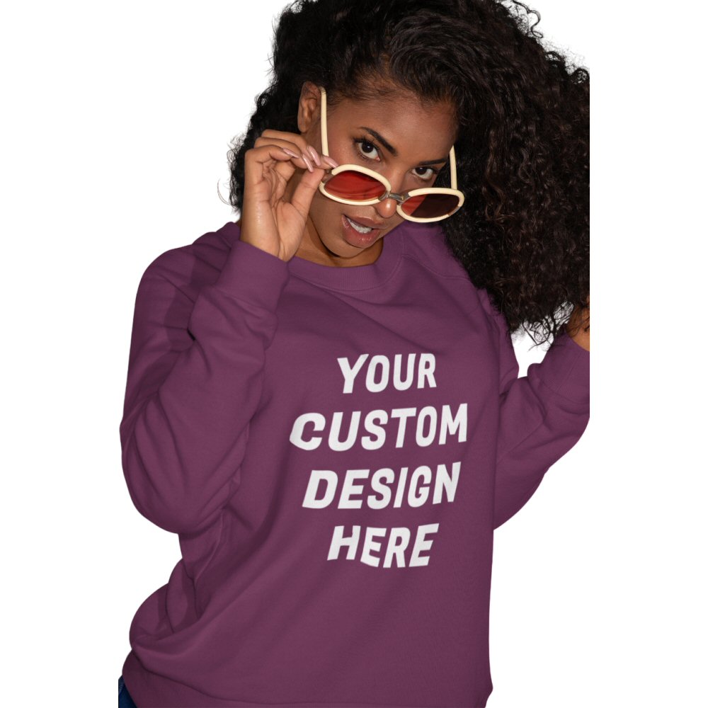 Custom Printed Women Sweatshirt