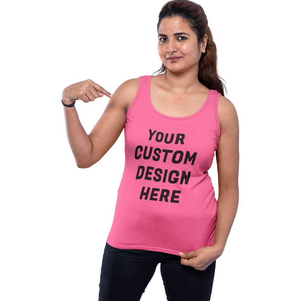 Custom Printed Women Tank Top