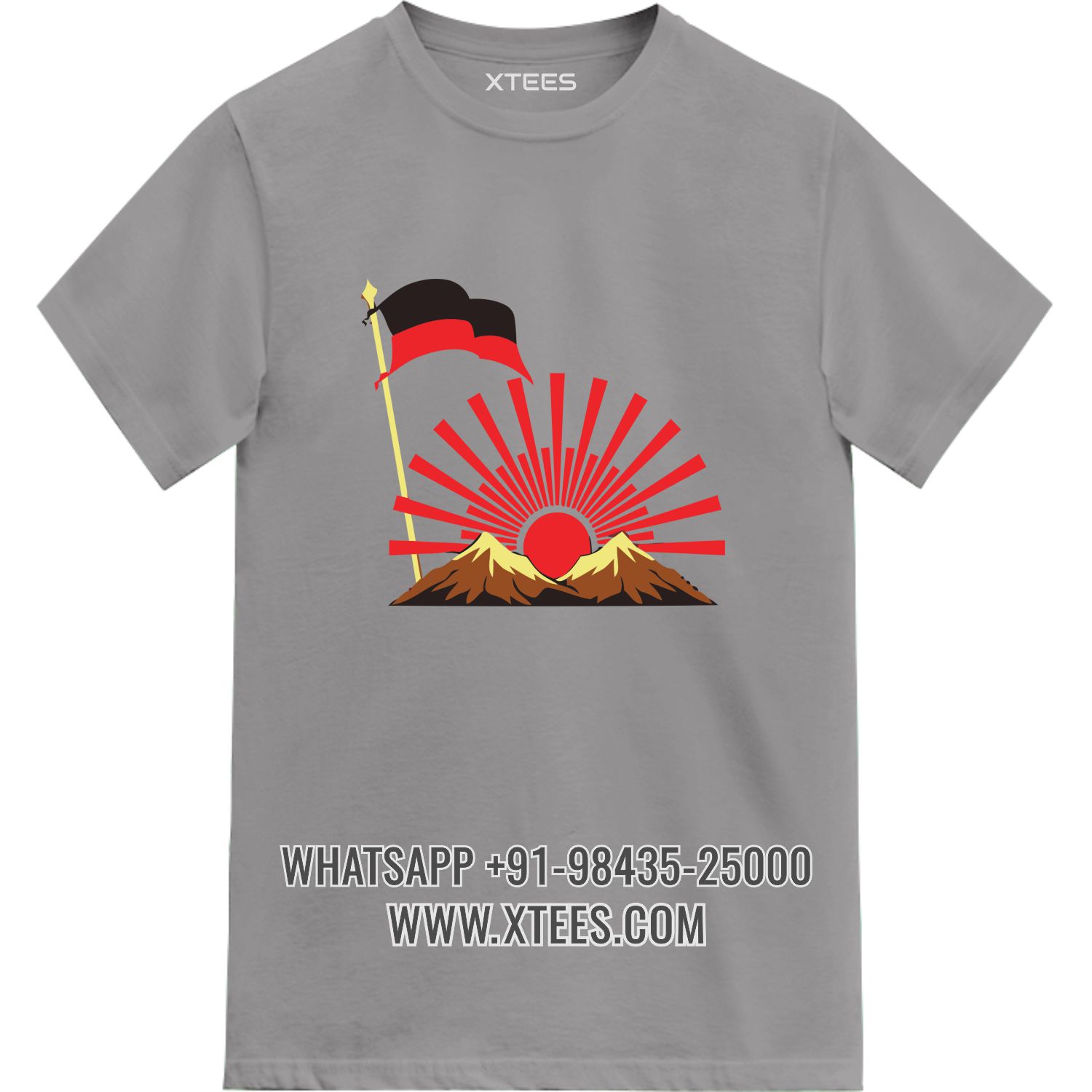 Dravida Munnetra Kazhagam DMK Logo 1 Printed T-shirt