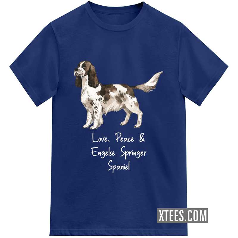 Engelse Springer Spaniel Dog Printed Kids T-shirt image Engelse Springer Spaniel Dog Printed Kids T-shirt image