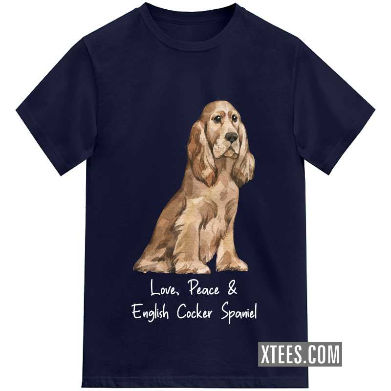 English Cocker Spaniel Dog Printed Kids T-shirt image English Cocker Spaniel Dog Printed Kids T-shirt image