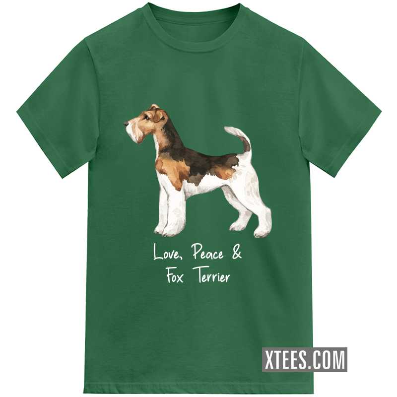 Fox Terrier Dog Printed Kids T-shirt image Fox Terrier Dog Printed Kids T-shirt image