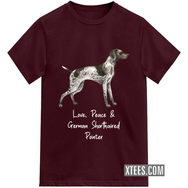 German Shorthaired Pointer Dog Printed Kids T-shirt