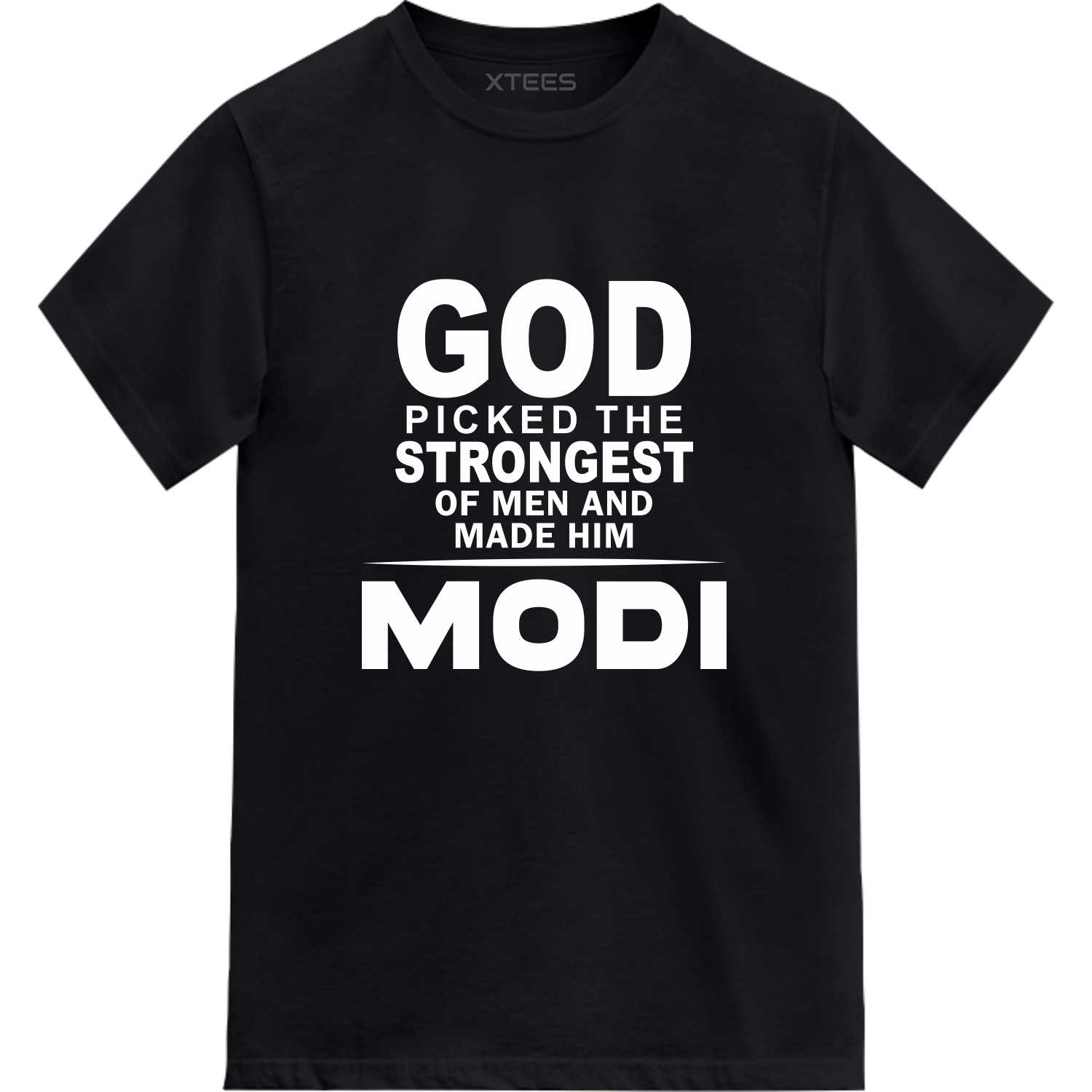 god picked the strongest of men and made him modi T-shirt god picked the strongest of men and made him modi T-shirt