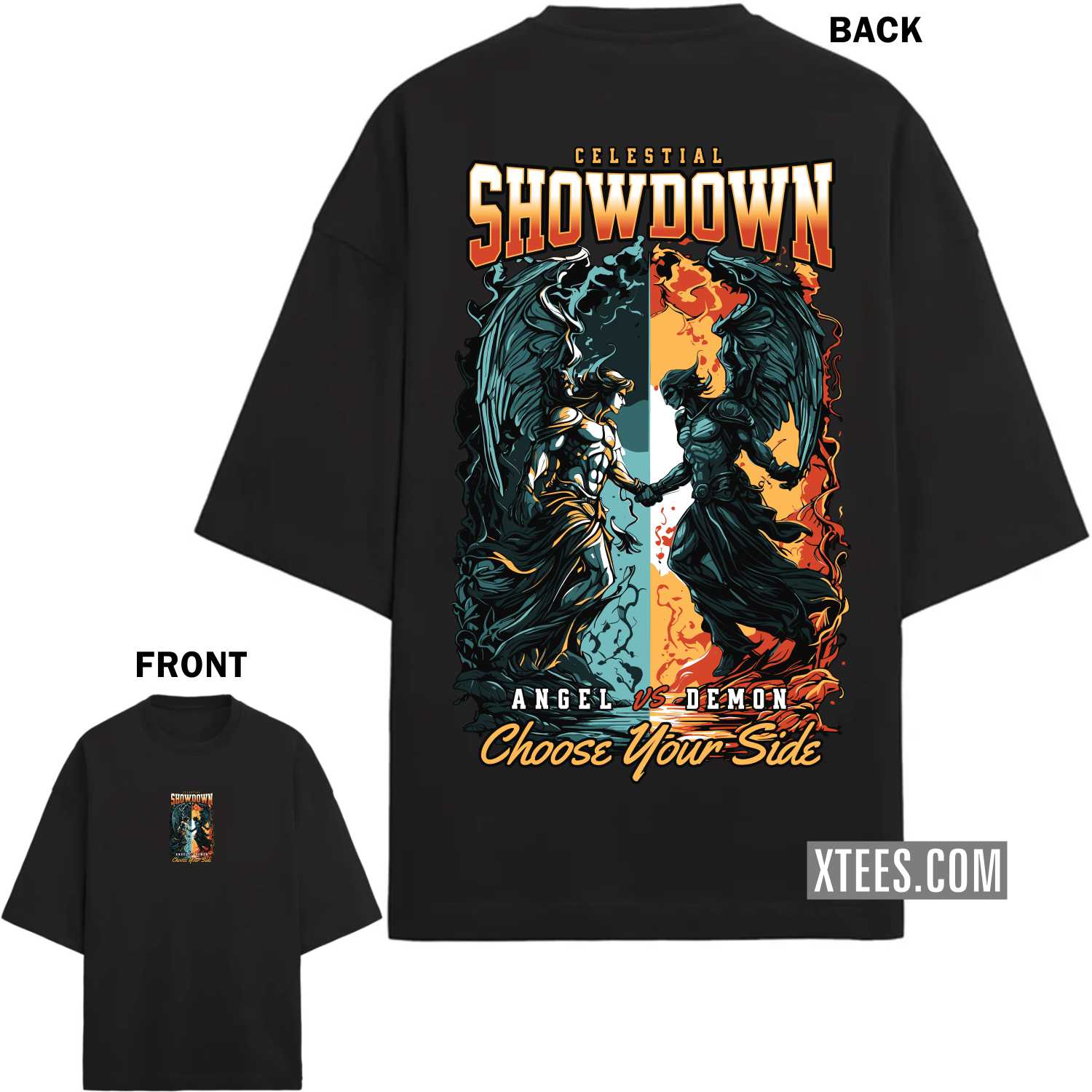 Graphics Printed Streetwear Oversized T-shirt 00010