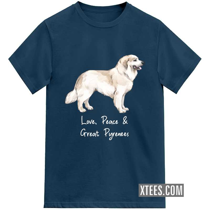 Great Pyrenees Dog Printed T-shirt