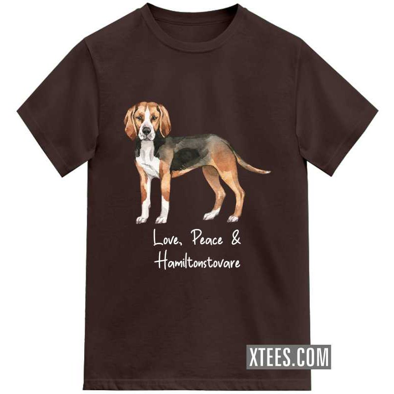 Hamiltonstovare Dog Printed T-shirt