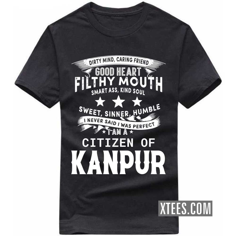I Never Said I Was Perfect I Am A Citizen Of KANPUR India City T-shirt