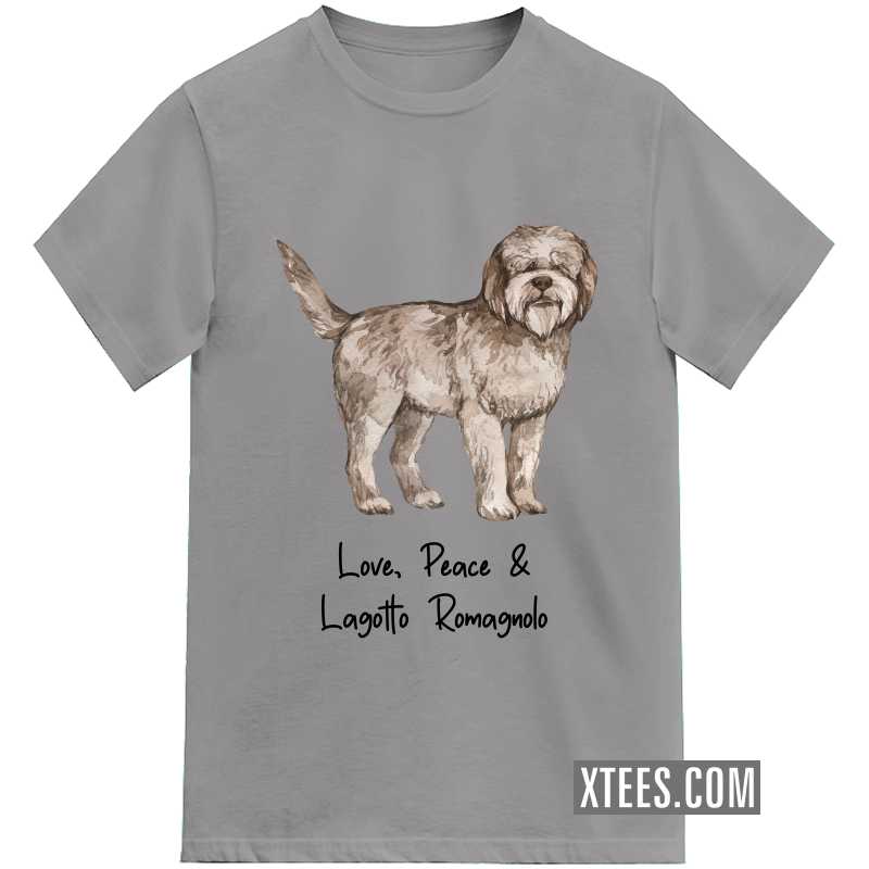 Lagotto Romagnolo Dog Printed T-shirt