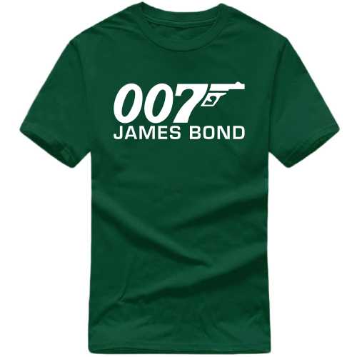 007 James Bond Symbol Slogan T-Shirts