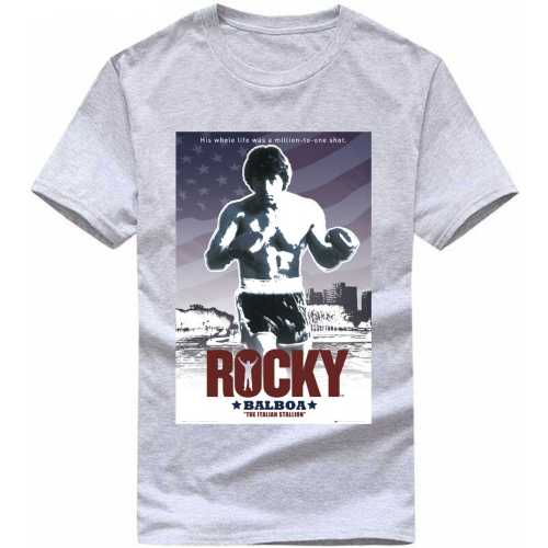 Rocky Balboa Daily Motivational Slogan T-Shirts