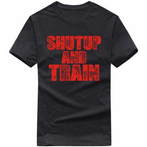 Shutup And Train Gym T-shirt India