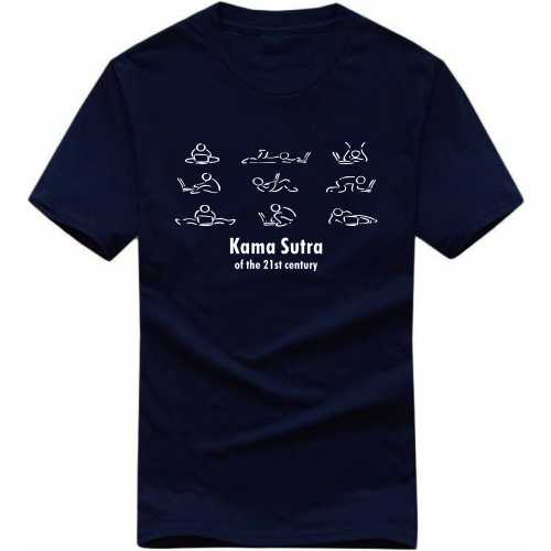 Kama Sutra Of The 21st Century Funny Geek Programmer Quotes T-shirt India