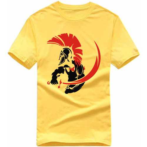 Spartan Symbol Slogan T-Shirts