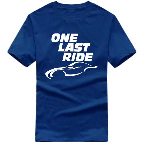 One Last Ride Biker T-shirt India