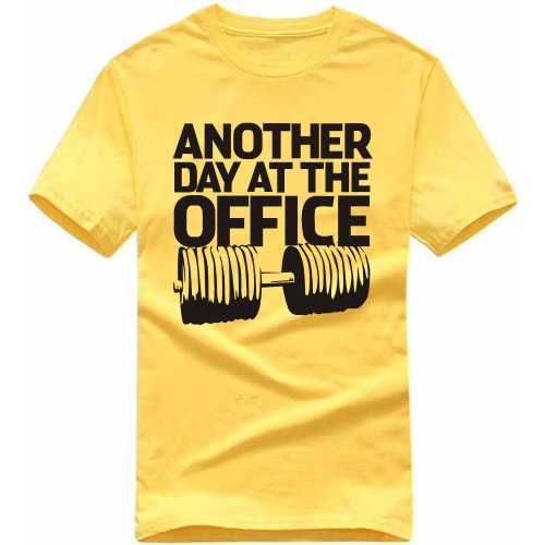 Another Day At The Office Gym T-shirt India