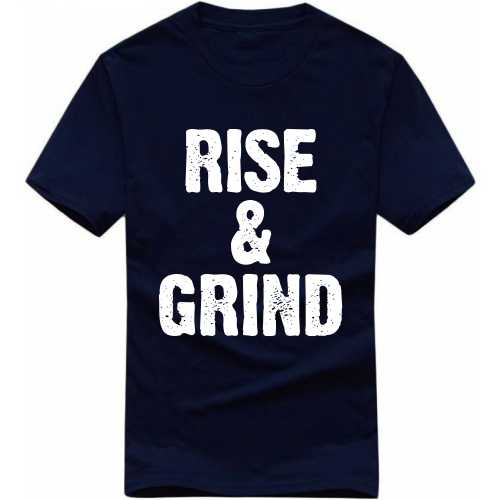 Rise & Grind Gym T-shirt India