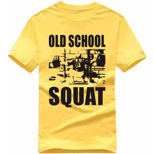 Old School Squat Gym T-shirt India