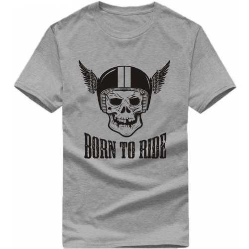 Born To Ride Biker T-shirt India