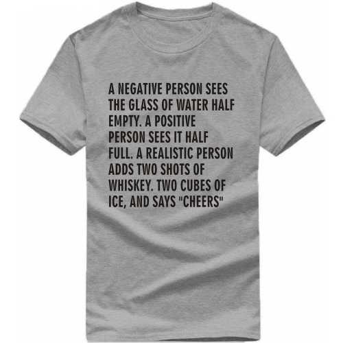 Cheers Funny Beer Alcohol Quotes T-shirt India