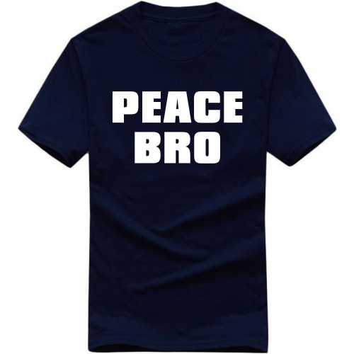 peace bro actor vijay ilaya thalabathy Slogan T-shirts