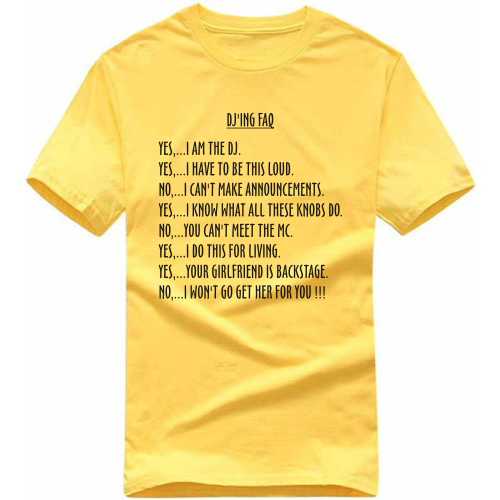 dj'ing faq T Shirt