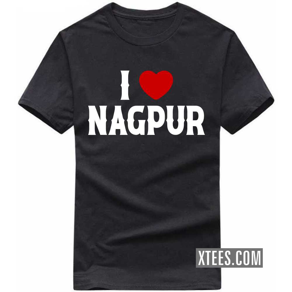 I Heart Love NAGPUR India City T-shirt