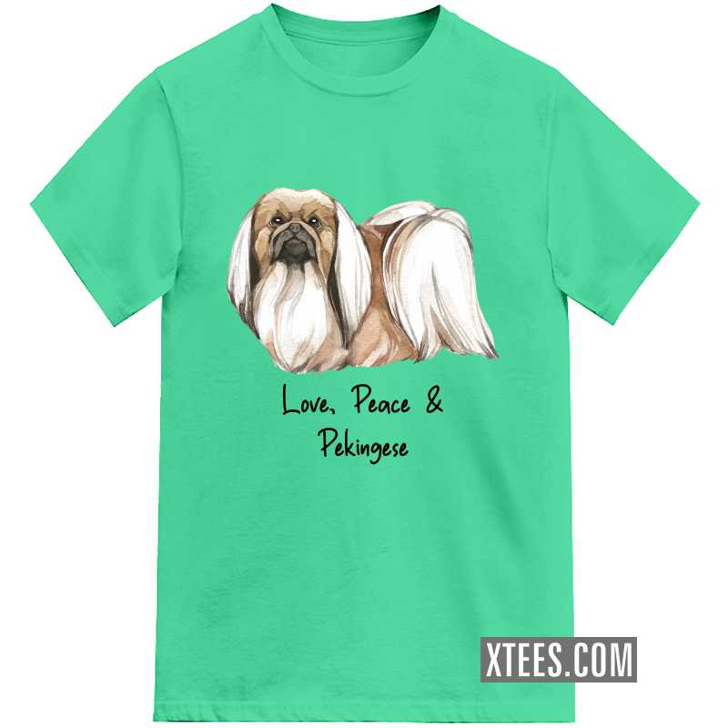 Pekingese Dog Printed T-shirt