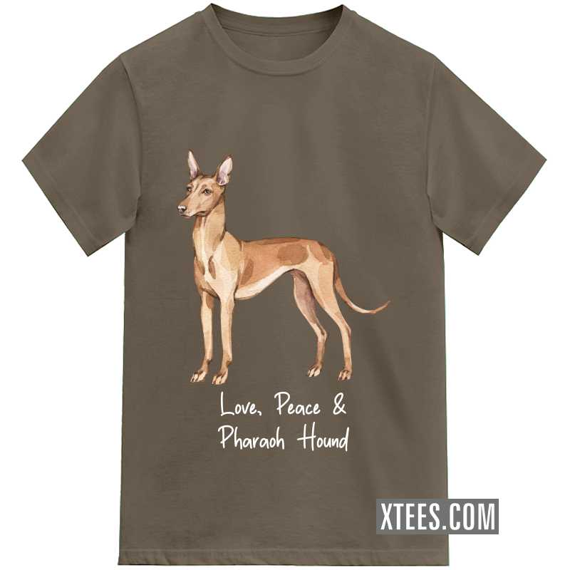 Pharaoh Hound Dog Printed T-shirt