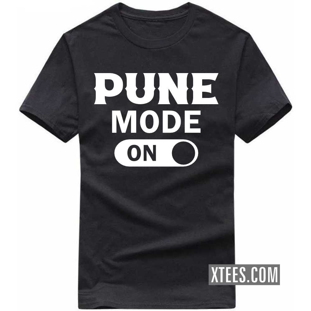 PUNE Mode On India City T-shirt PUNE Mode On India City T-shirt