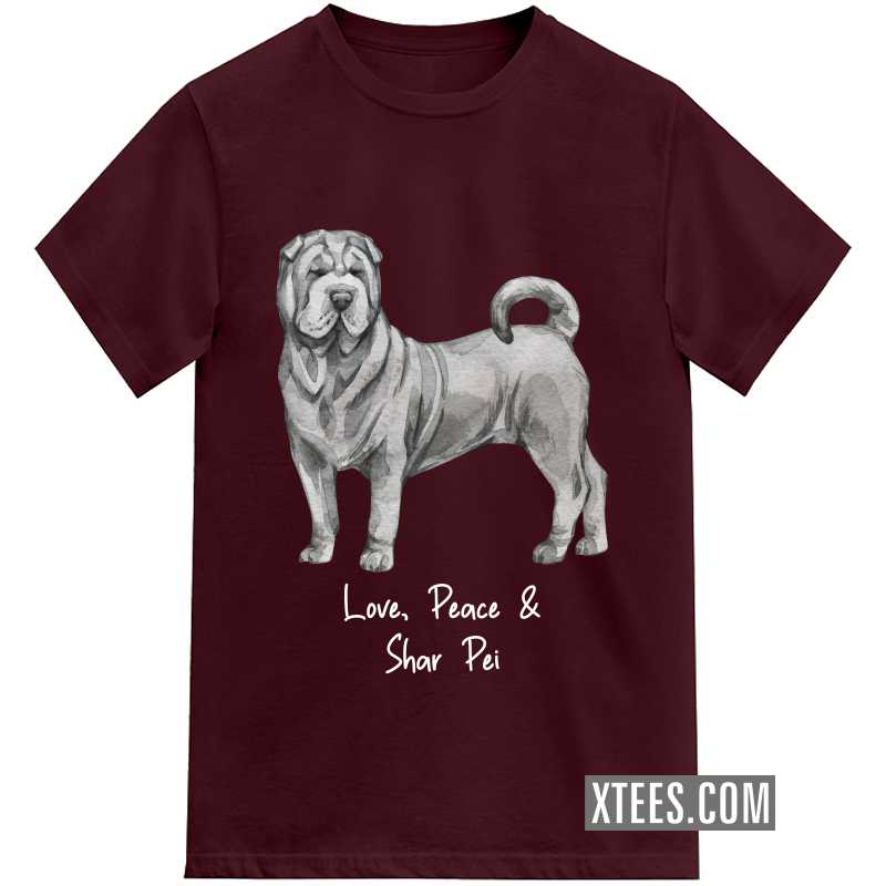 Shar Pei Dog Printed Kids T-shirt image Shar Pei Dog Printed Kids T-shirt image