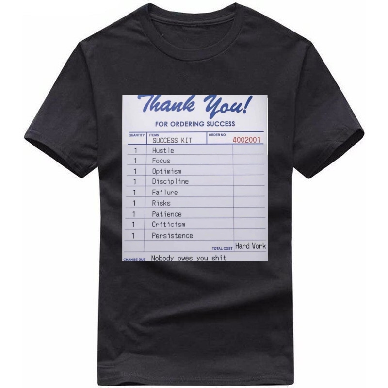 Success Kit Ordering : Entrepreneur & Startup T-shirt