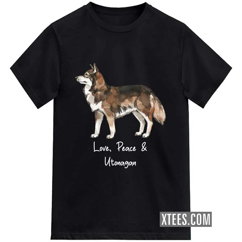 Utonagan Dog Printed T-shirt